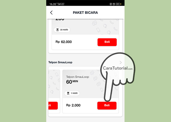 Paket Telpon Smauloop 60 Menit Rp 2rb Paket Telpon Smauloop 60 Menit Rp 2rb