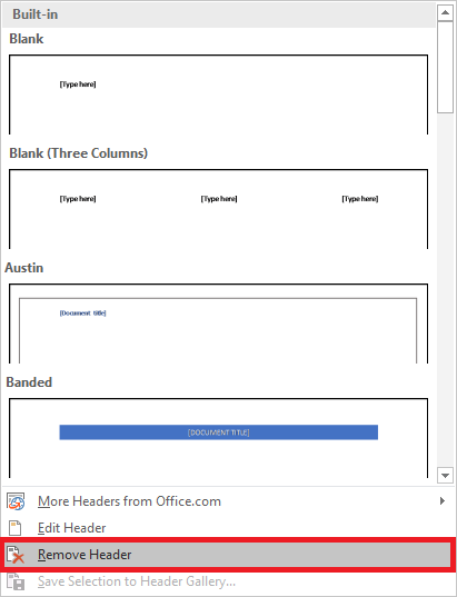 Tutorial Header dan Footer di Microsoft Word Tutorial Header dan Footer di Microsoft Word