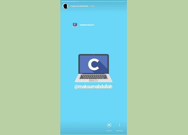 Cara Repost Story Instagram Orang Lain di Android