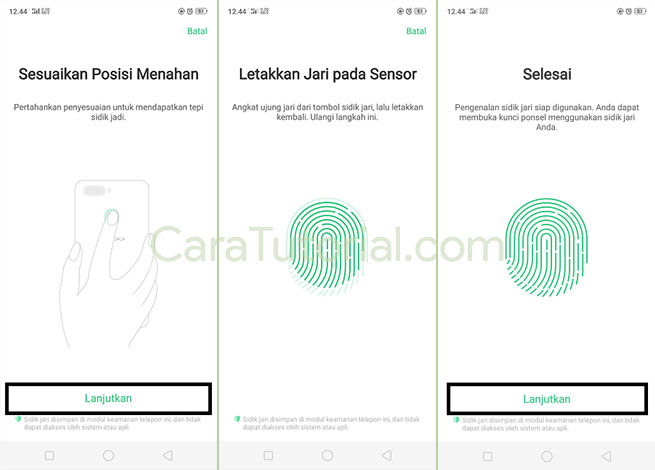 Cara Membuat Kunci Layar Sidik Jari di HP OPPO F9 Terbaru Cara Membuat Kunci Layar Sidik Jari di HP OPPO F9 Terbaru