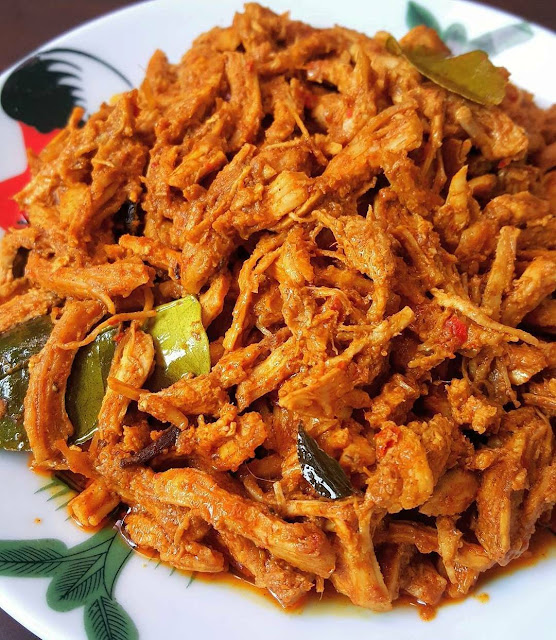 Resep Ayam Suwir / Shredded Chicken with spices Resep Ayam Suwir / Shredded Chicken with spices