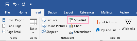 Cara Memuat Bagan Struktur Organisasi di Microsoft Word Cara Memuat Bagan Struktur Organisasi di Microsoft Word