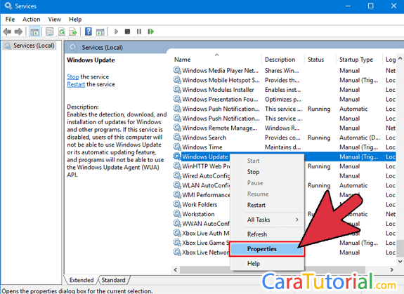 Services (Local) Windows 10 Services (Local) Windows 10